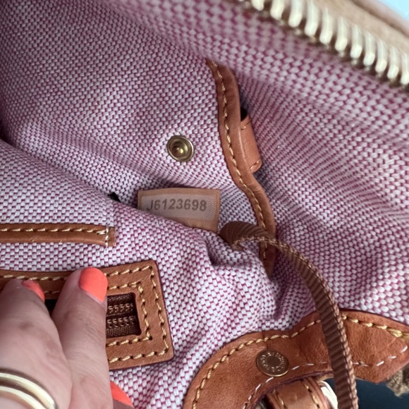 Dooney & Bourke Dillen camel crossbody satchel - Picture 4 of 9